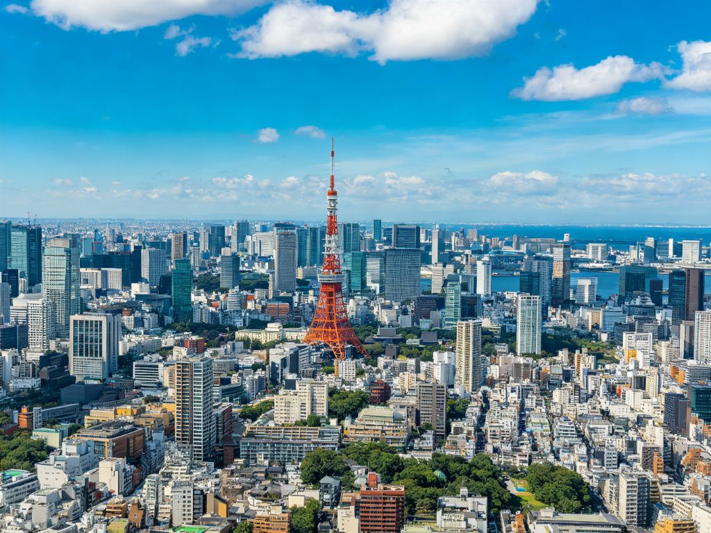 东京城市全景