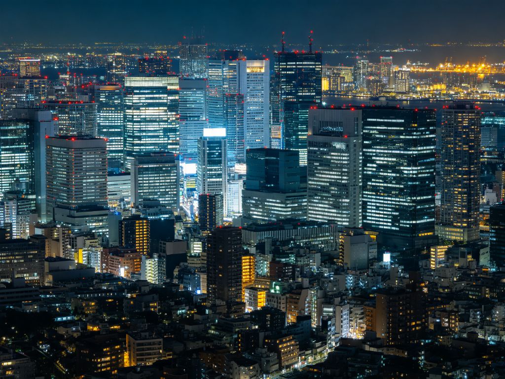 东京城市夜景